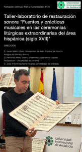 Taller-Laboratorio de Reconstrucción Sonora