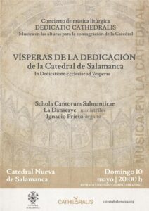 Vísperas de la Dedicación de la Catedral de Salamanca